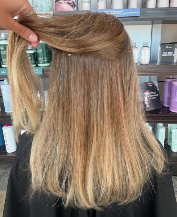 Tinsel at Three Little Birds Hair Salon in Columbia, SC