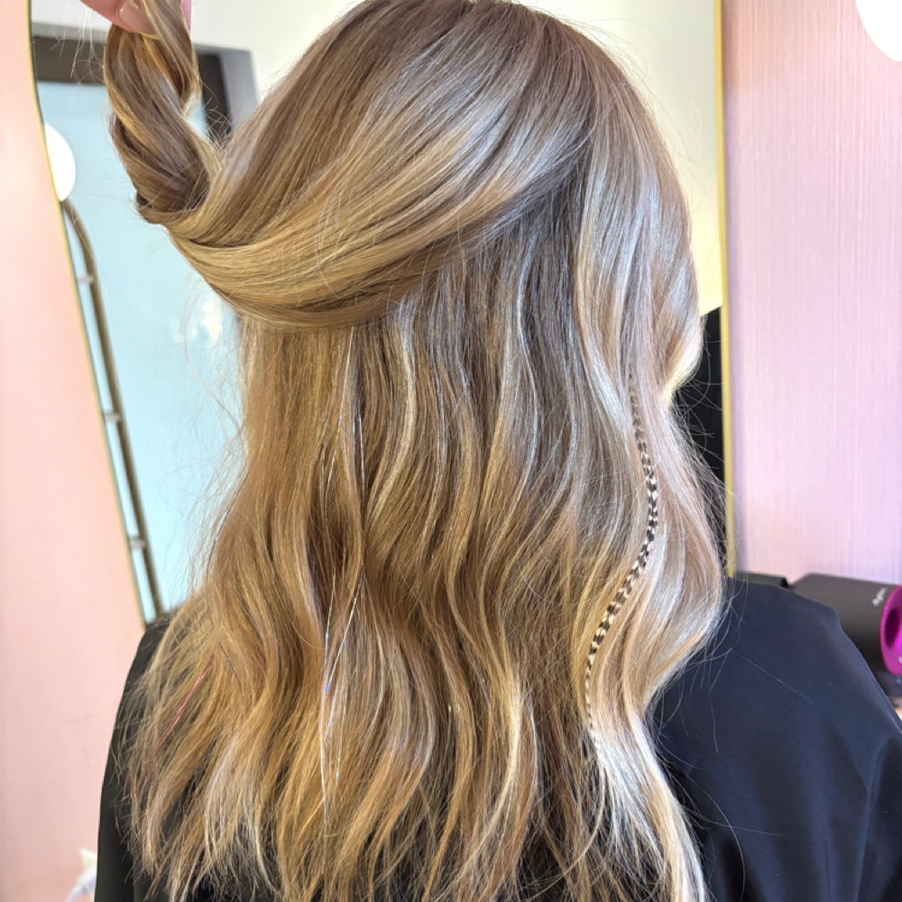 Tinsel at Three Little Birds Hair Salon in Columbia, SC