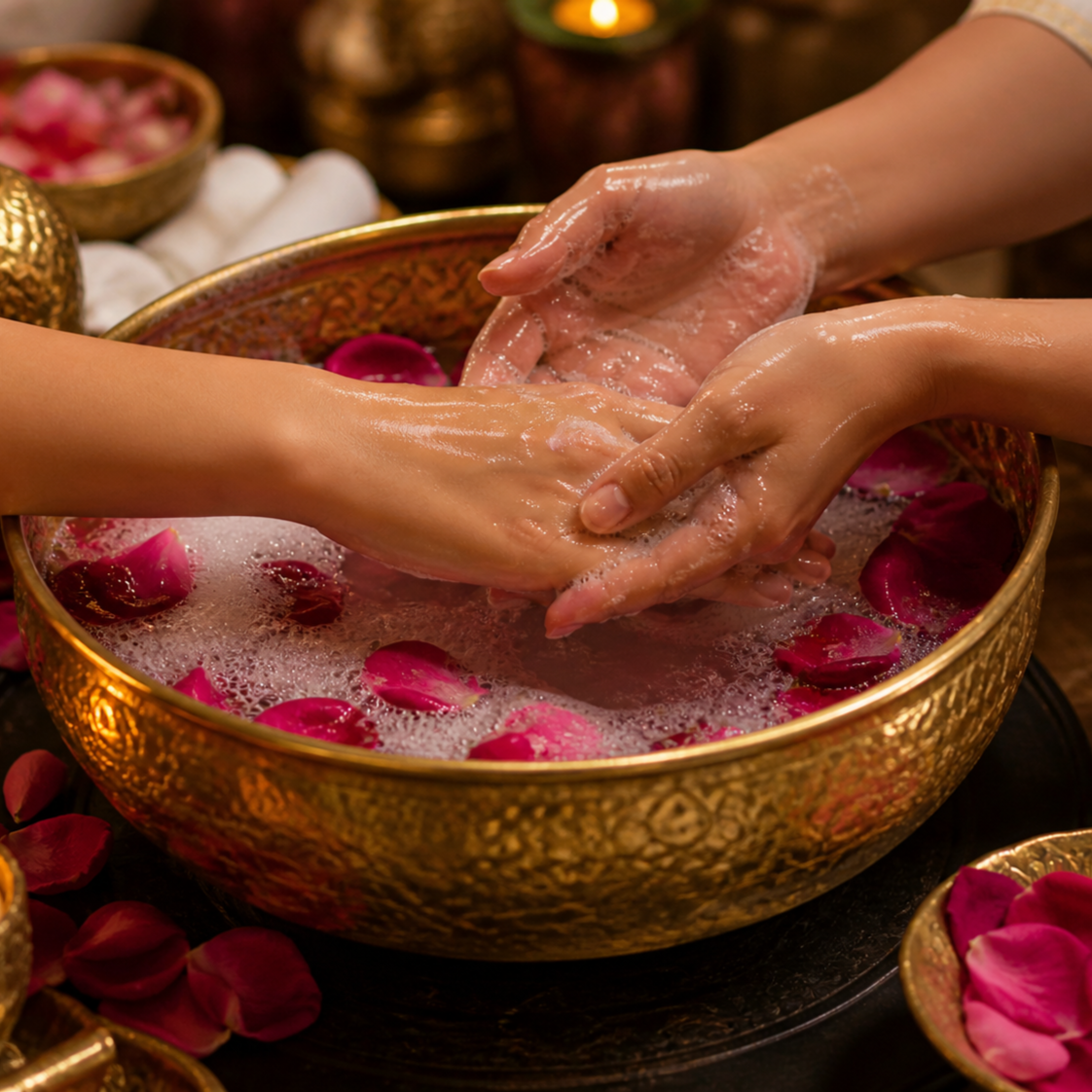 Hand Bath at The Rose View Studio in Melbourne, FL
