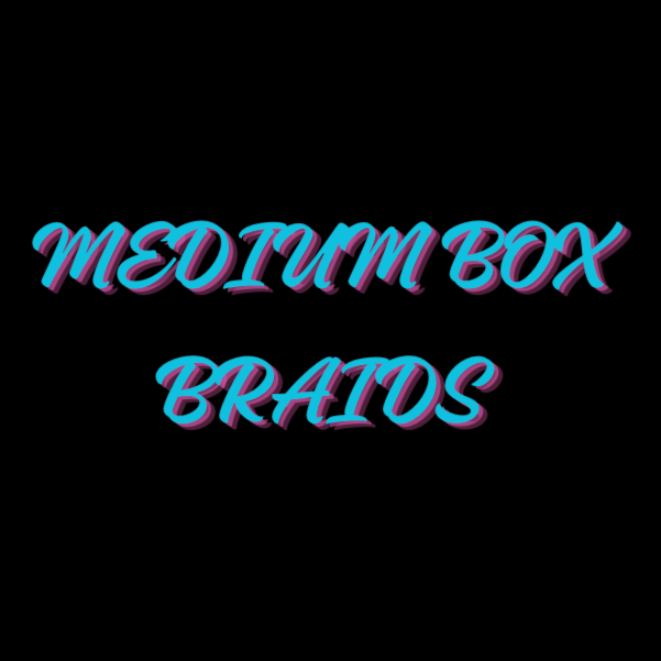 Medium box braids at Cabellosbeautiezllc in virginia beach, VA