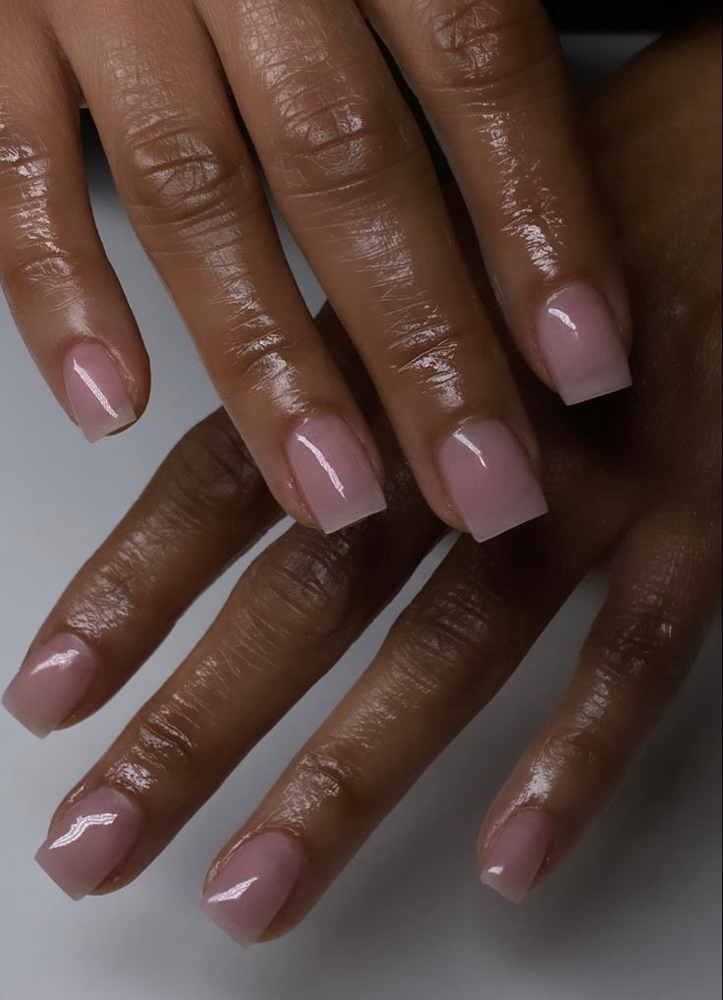 Rubber Base Fill • Overlay at Macey May Beauty in Fallon, NV