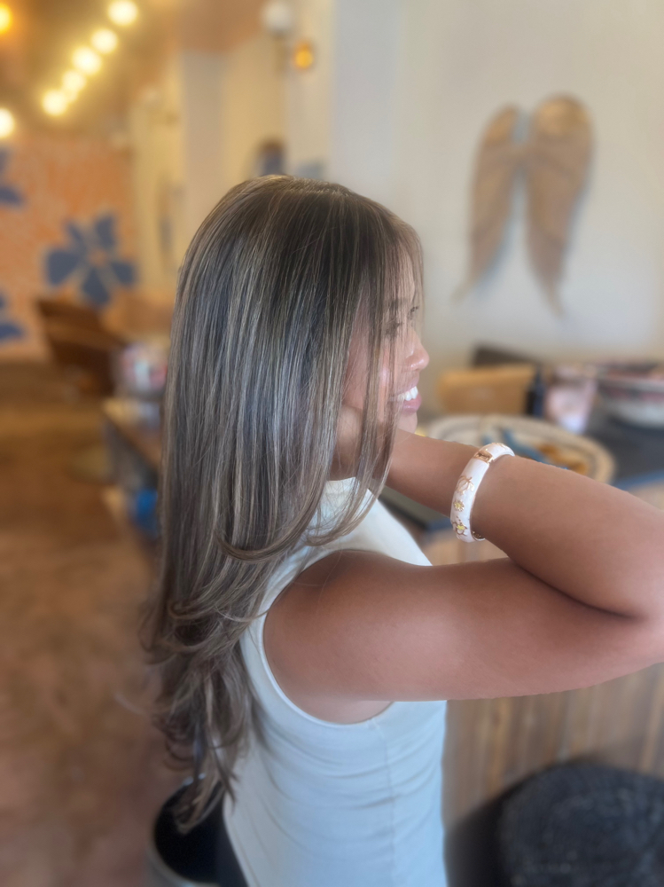 Balayage “Foilayge”