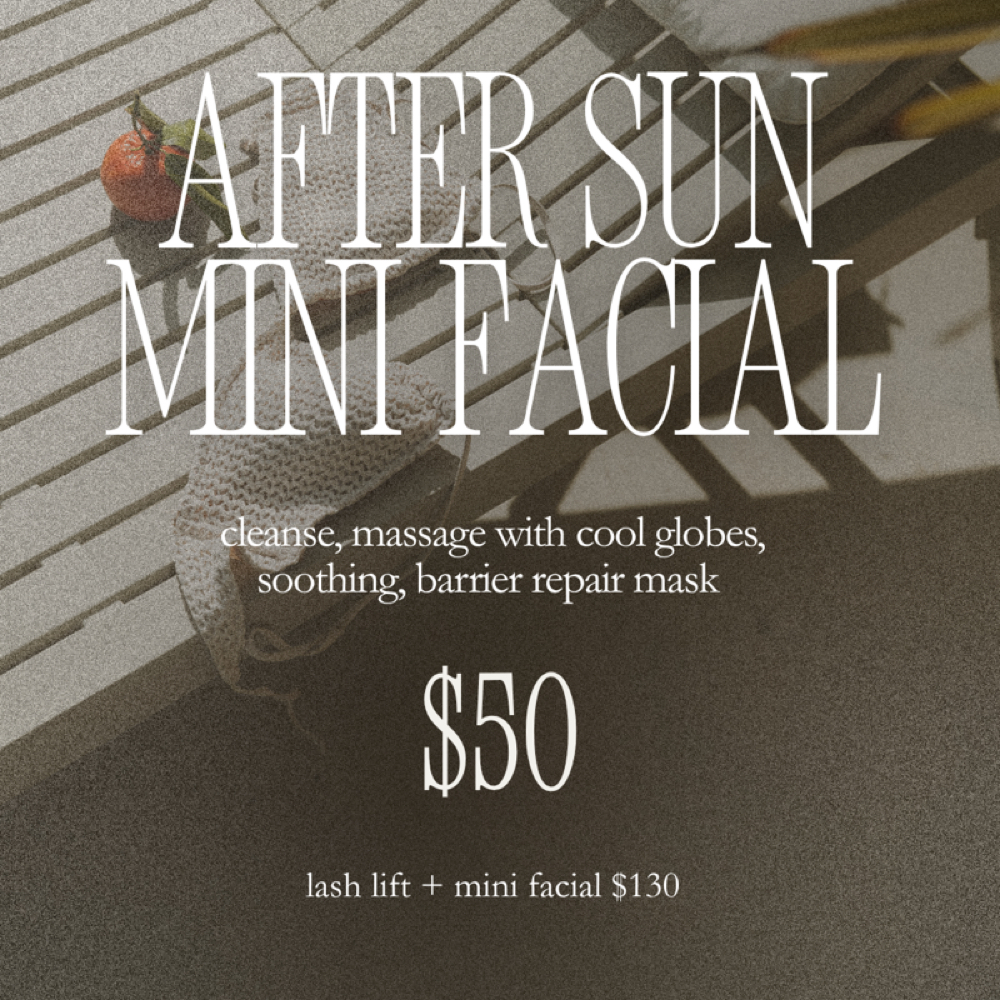 After Sun Mini Facial at Angelica Rain Skin in Ventura, CA
