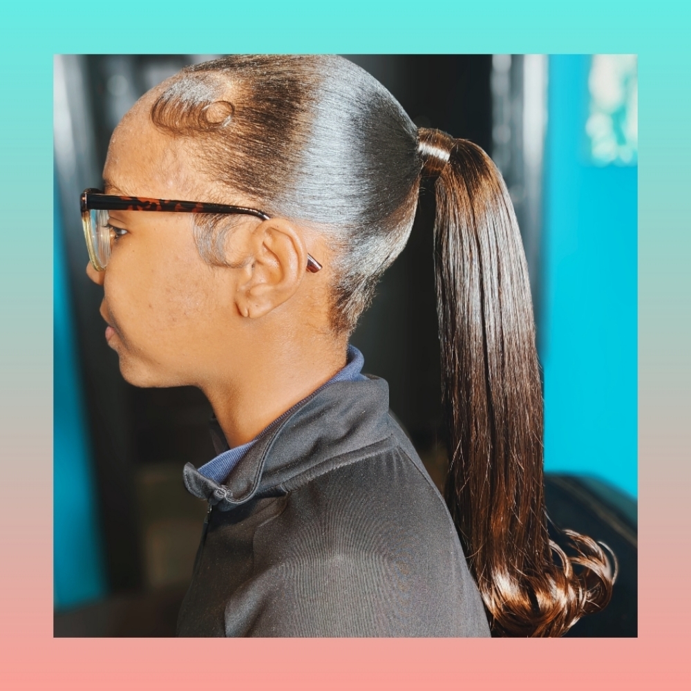 Extension Style Ponytail at RaCStylez in Temple Hills, MD