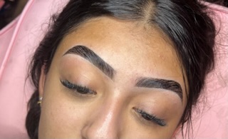 Brow Lamination + tint