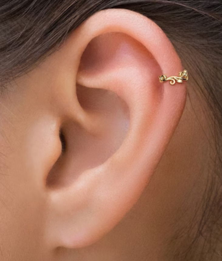 Helix Piercing at Dynasty Salon and Spa in Eldon, MO