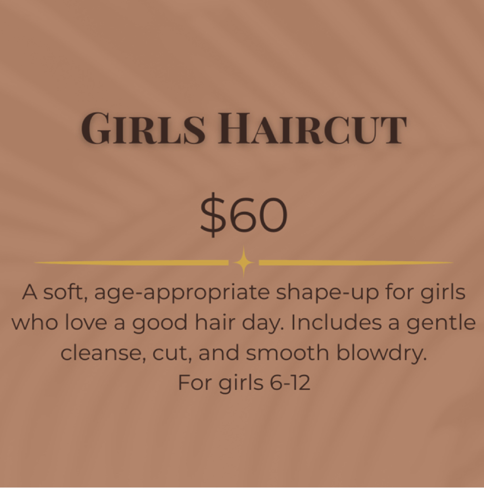 Girls Haircut