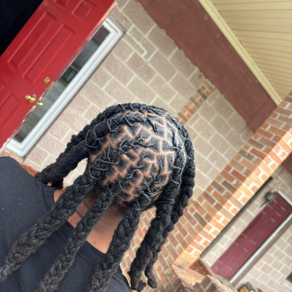 Adult Retwist Services (11&UP) at Locs By Kee in Barnwell, SC