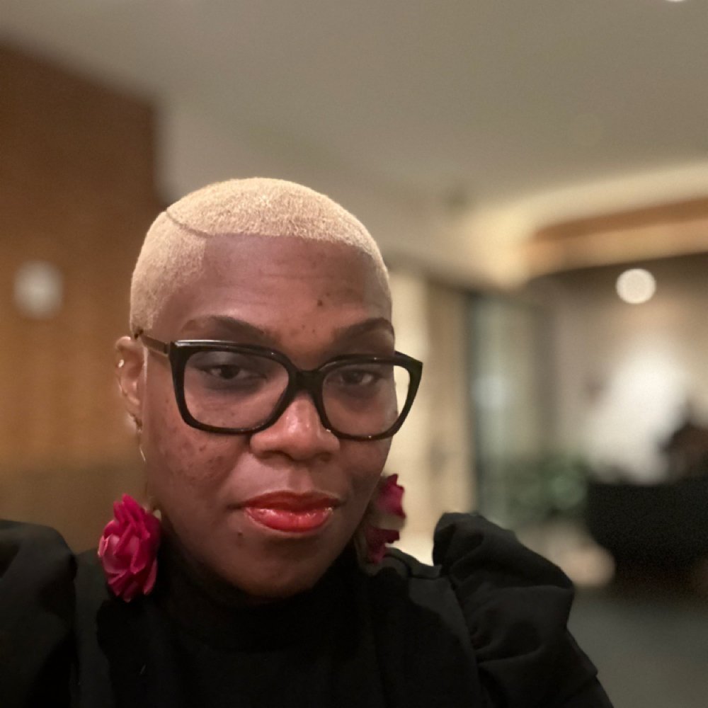 Cute girl with boy cut