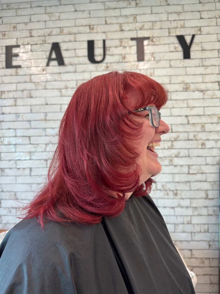 blowout/style at shire beauty in meridian, ID