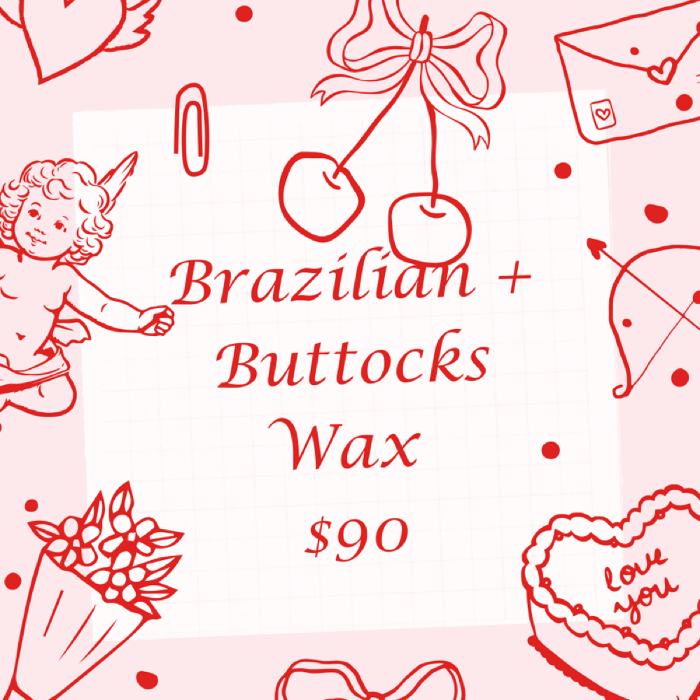 Brazilian+Buttocks Wax