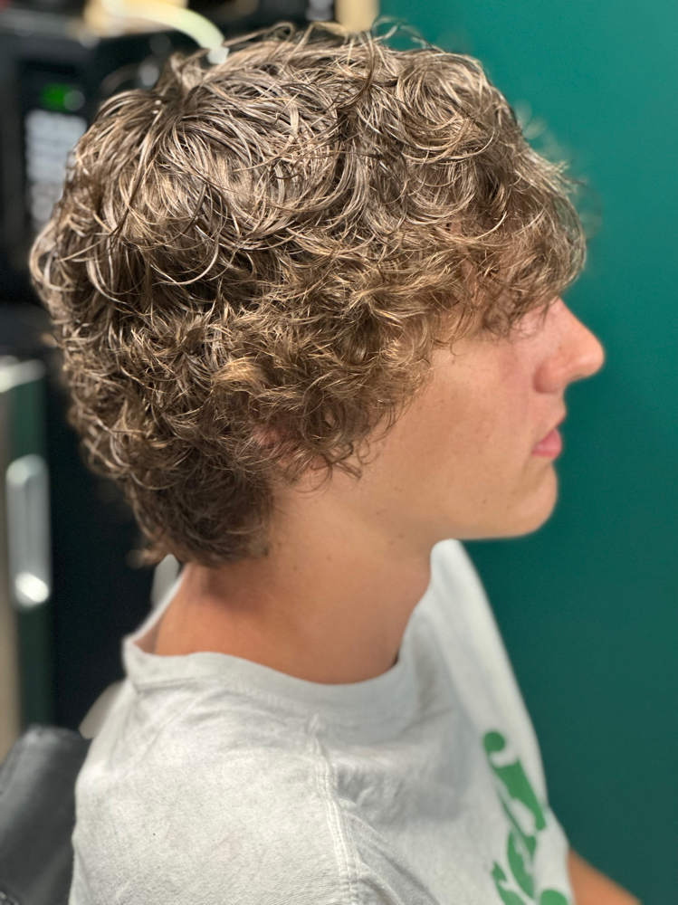 Short Hair Perm (cut Included)