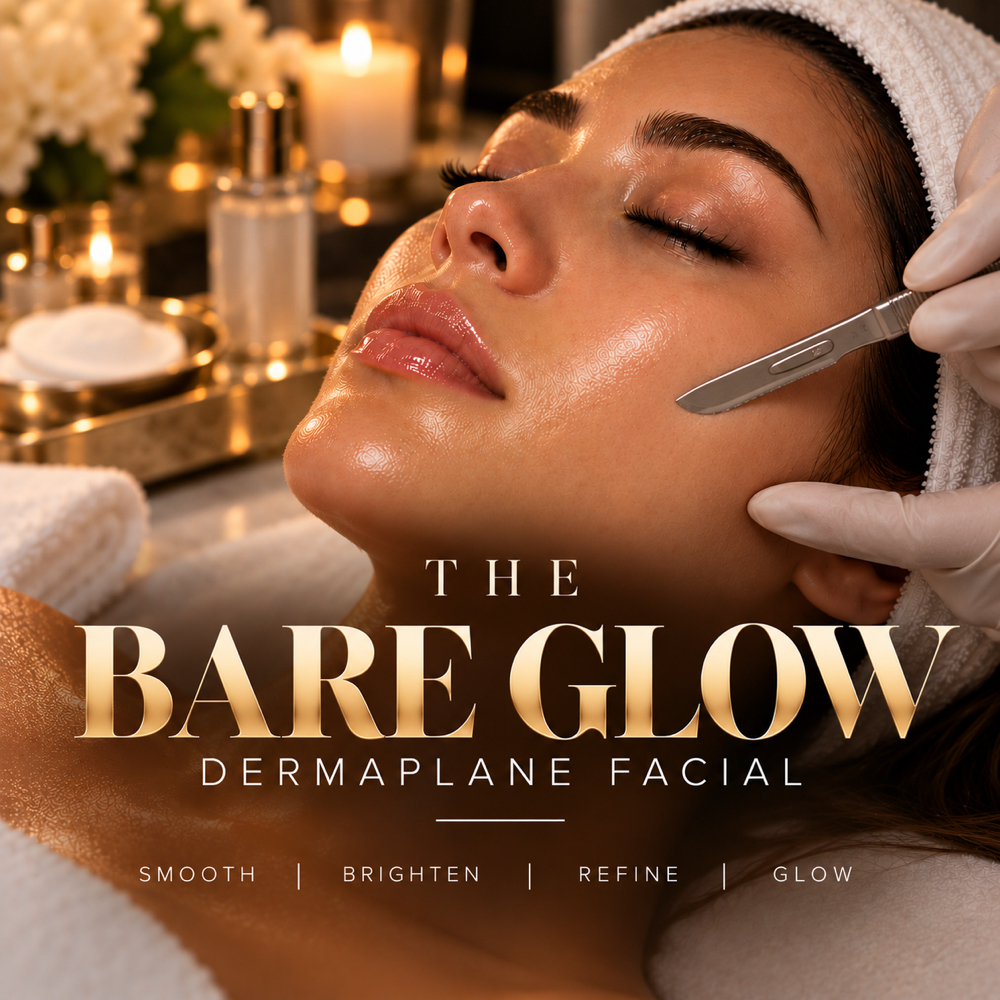 THE BARE GLOW • Dermaplane at Luxxe Glow in Las Vegas, NV