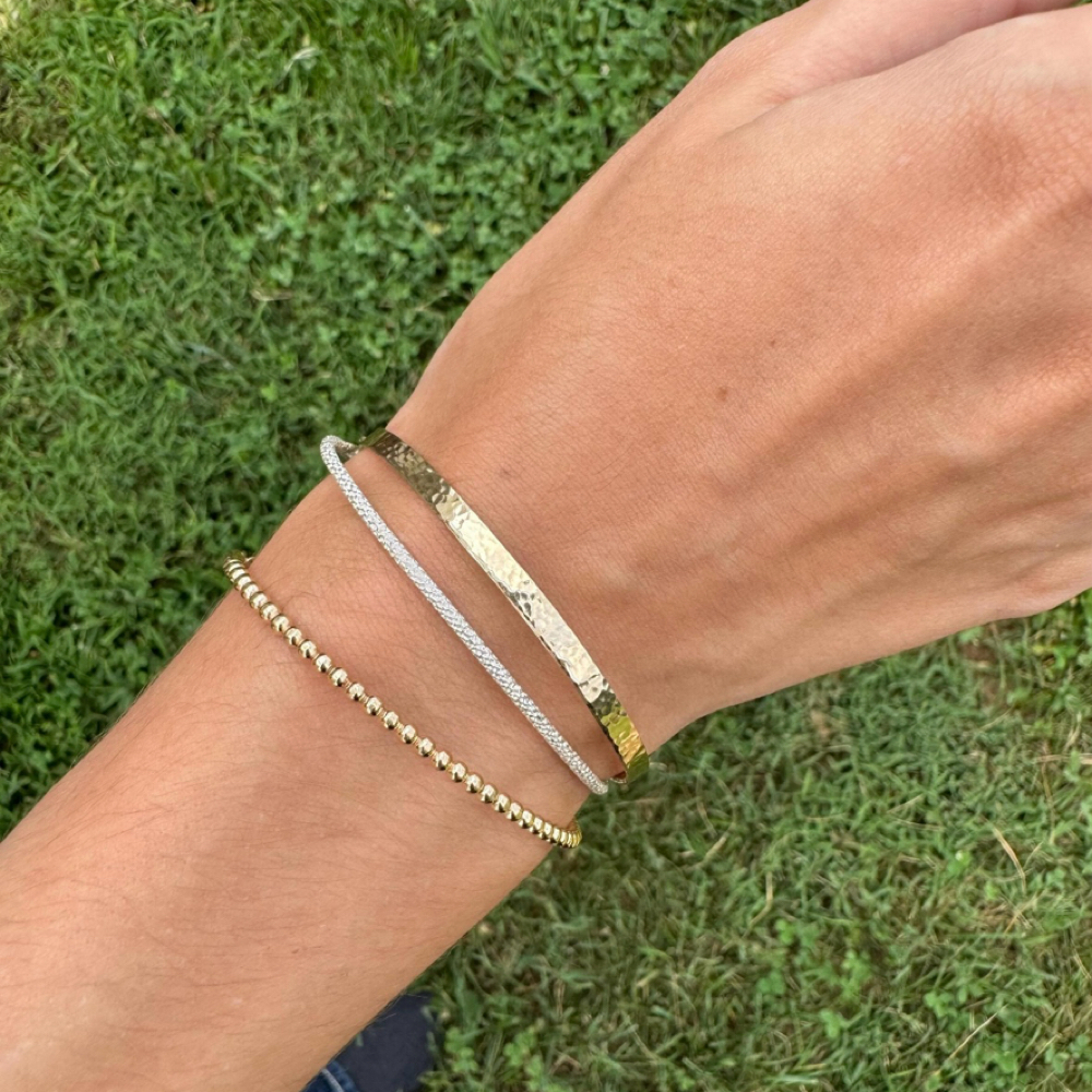 Permanent Bangle at Consider The Lilies- Permanent Jewelry in Richmond, KY
