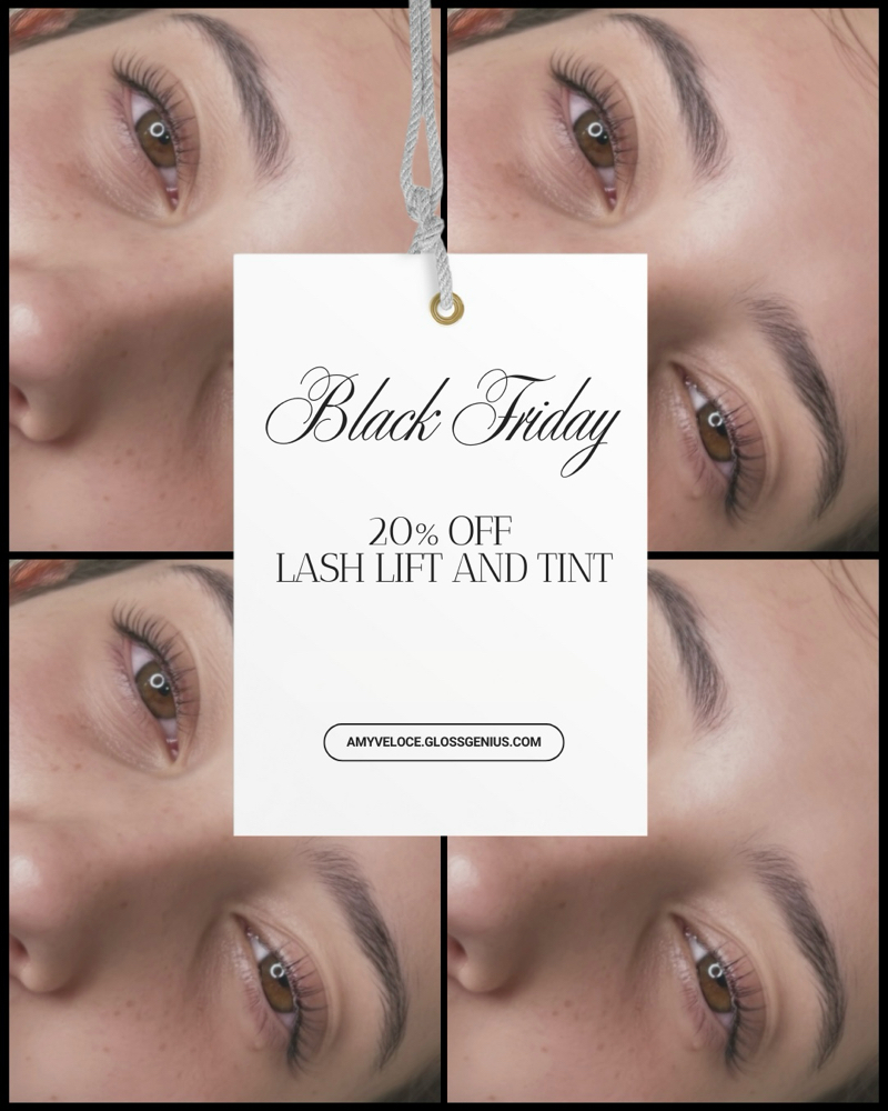Black Friday Lash Lift And Tint