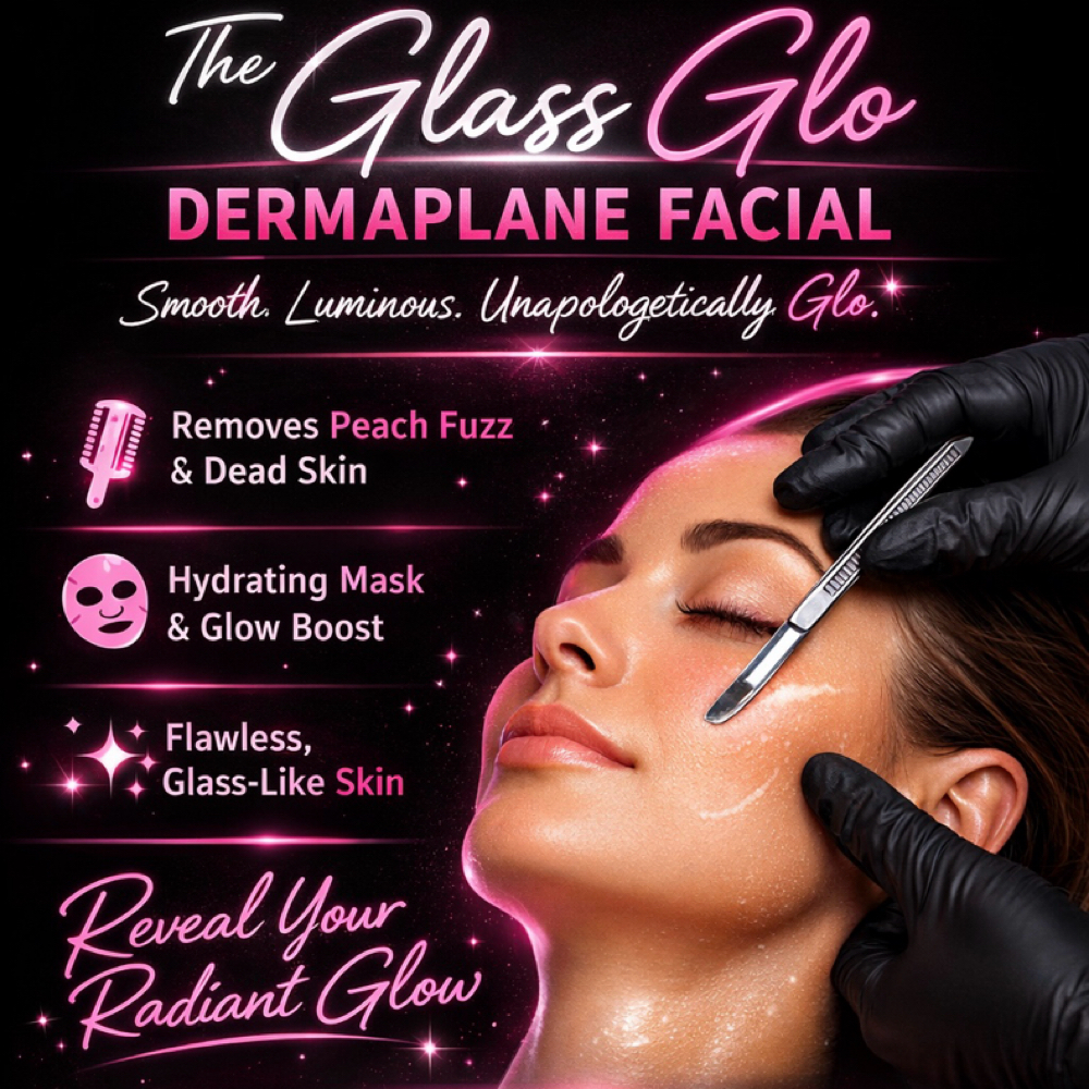 The Glass Glo Dermaplane Facial at Glo Babe Esthetics By Rachel Kay in Dayton, OH