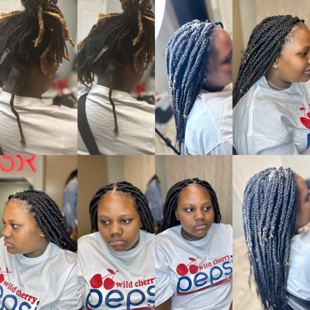 Braids Over Locs