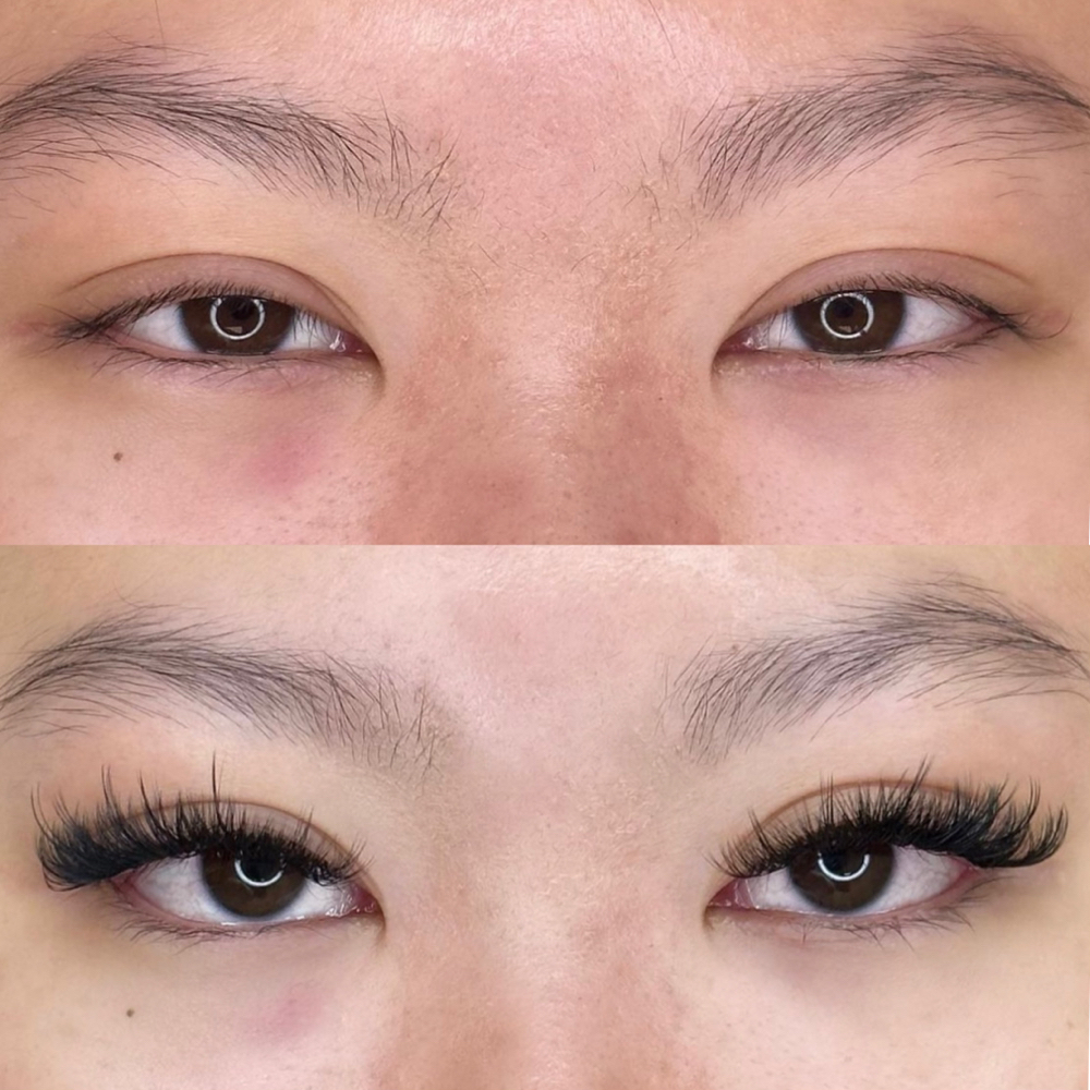 Whispy Volume - Strip Lash Look