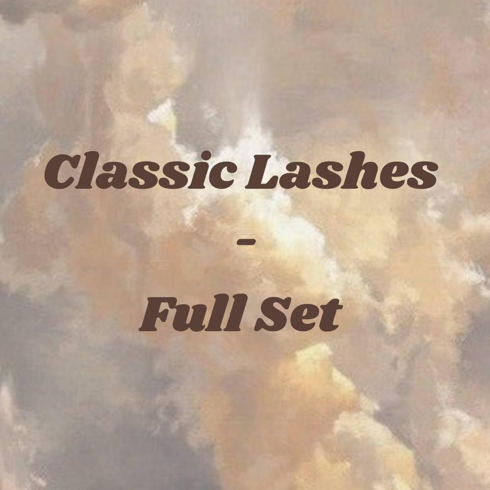 Classic Lashes - Full Set
