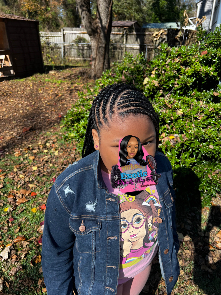 Tribal Braids/knotless (kids)