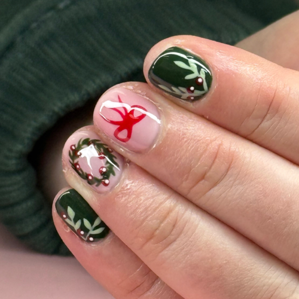 Gel Polish Manicure at Nailsbytess in Louisville, OH
