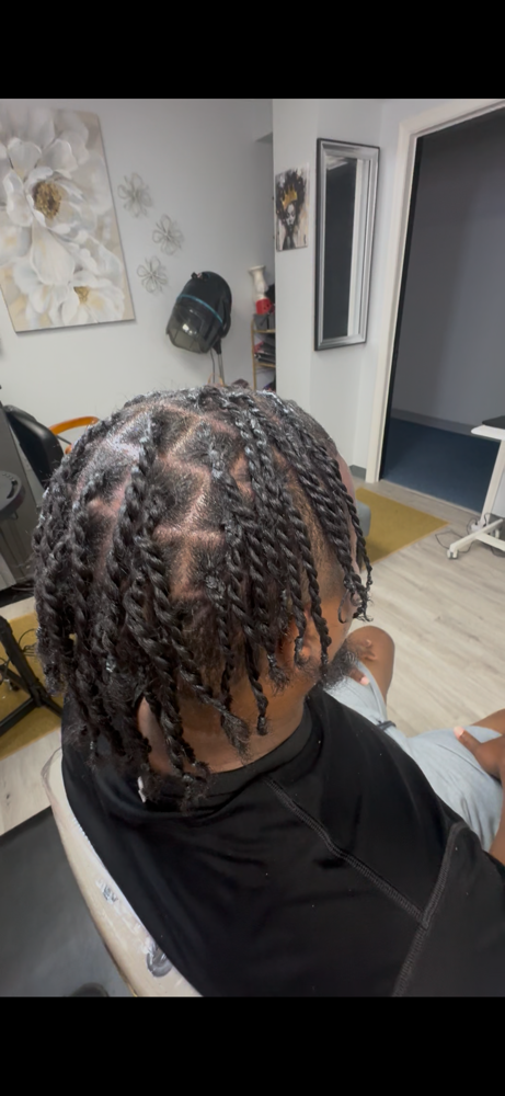 Natural Hair (Cornrows/Twists) at U’Neek HairStoree, Hair Artistry Salon in Stafford, VA