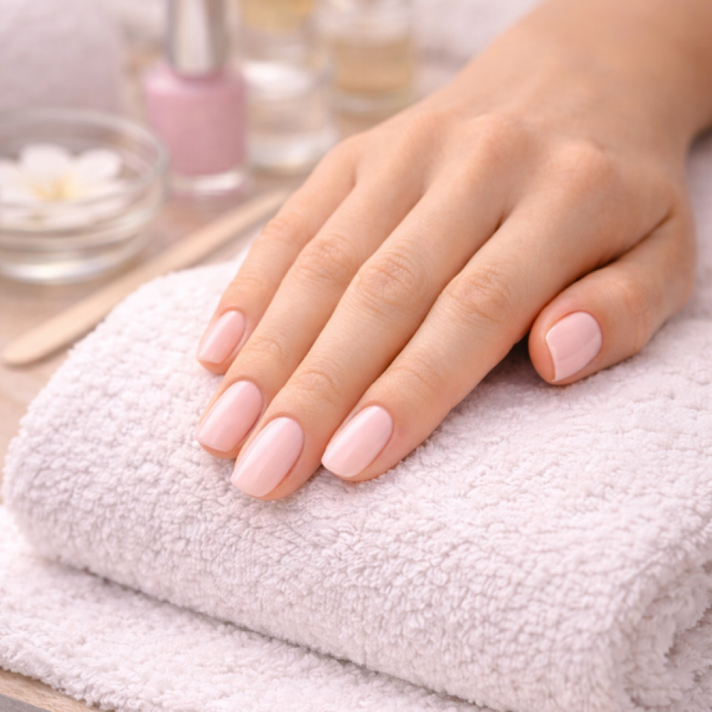 Classic Manicure at Jenny's nails & spa in South Pasadena, CA