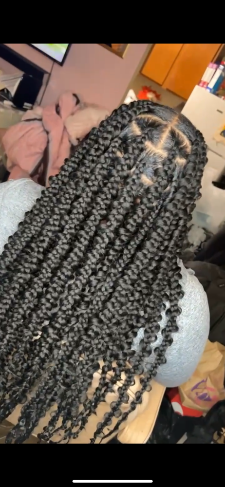Distressed Braids (med)