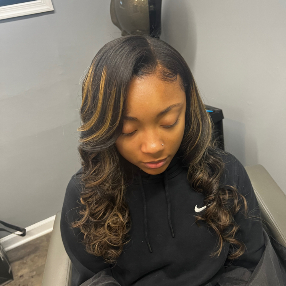 Extensions Recurl-No shampoo at The Beauty Bar in Rocky Mount, NC