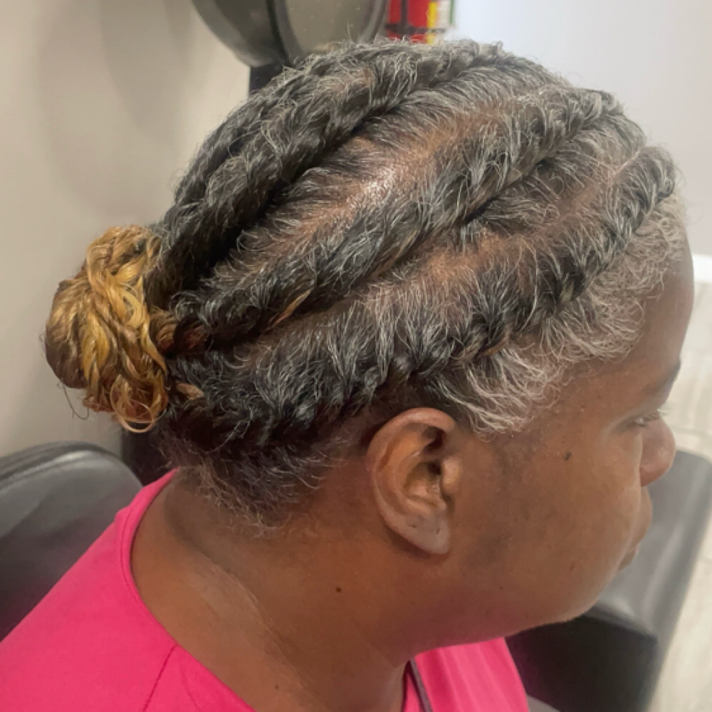 5-6 Flat Twist at PRESS’d by Krys P in Fort Worth, TX