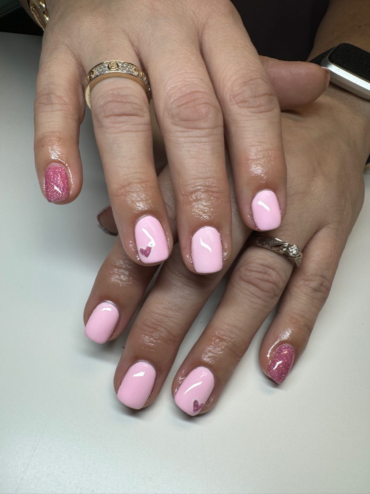 Structured Gel Mani No/Simple Art