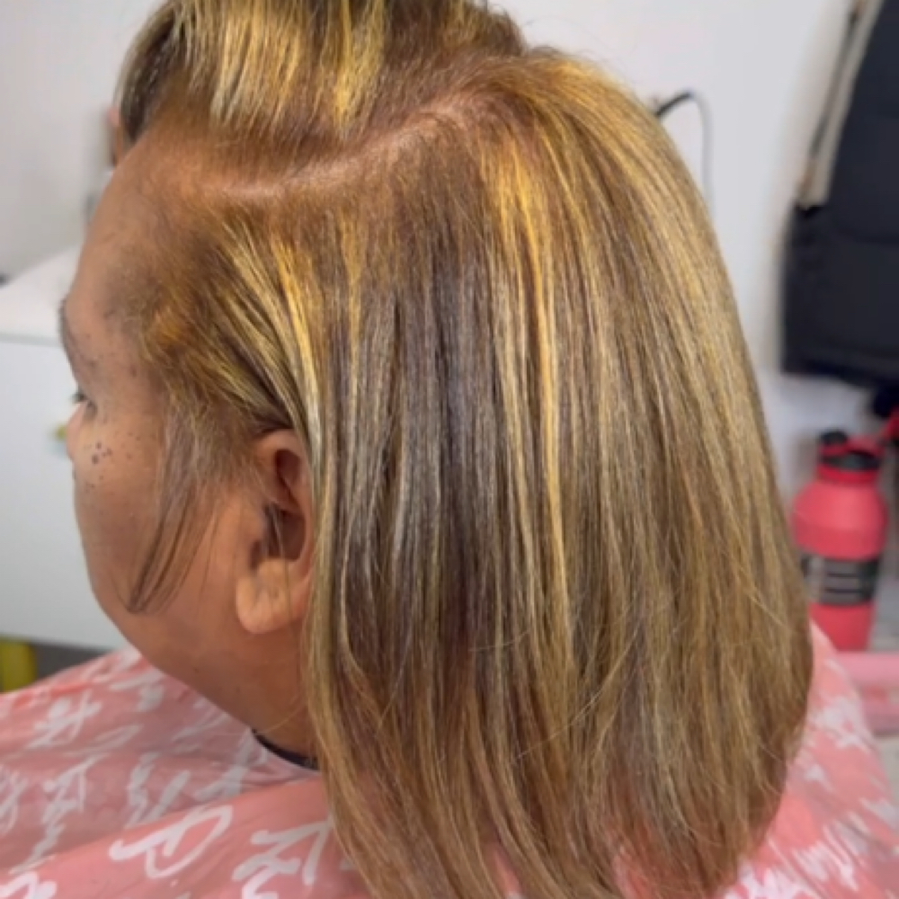 Permanent Hair Coloring Services at Blushing Bloom Beauty Studio in Munster, IN