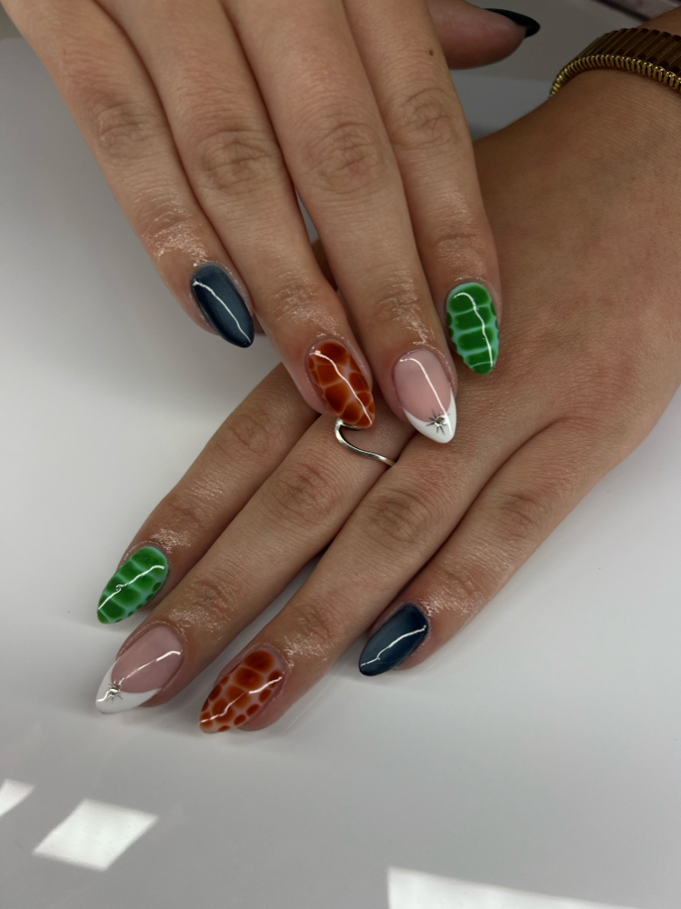 Short Acrylic Full Set