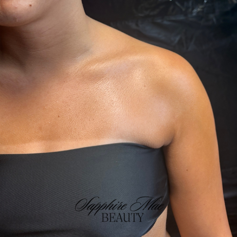 Spray Tan—Sapphire Signature Glow✨ at Samantha James Beauty & Boutique in Omro, WI