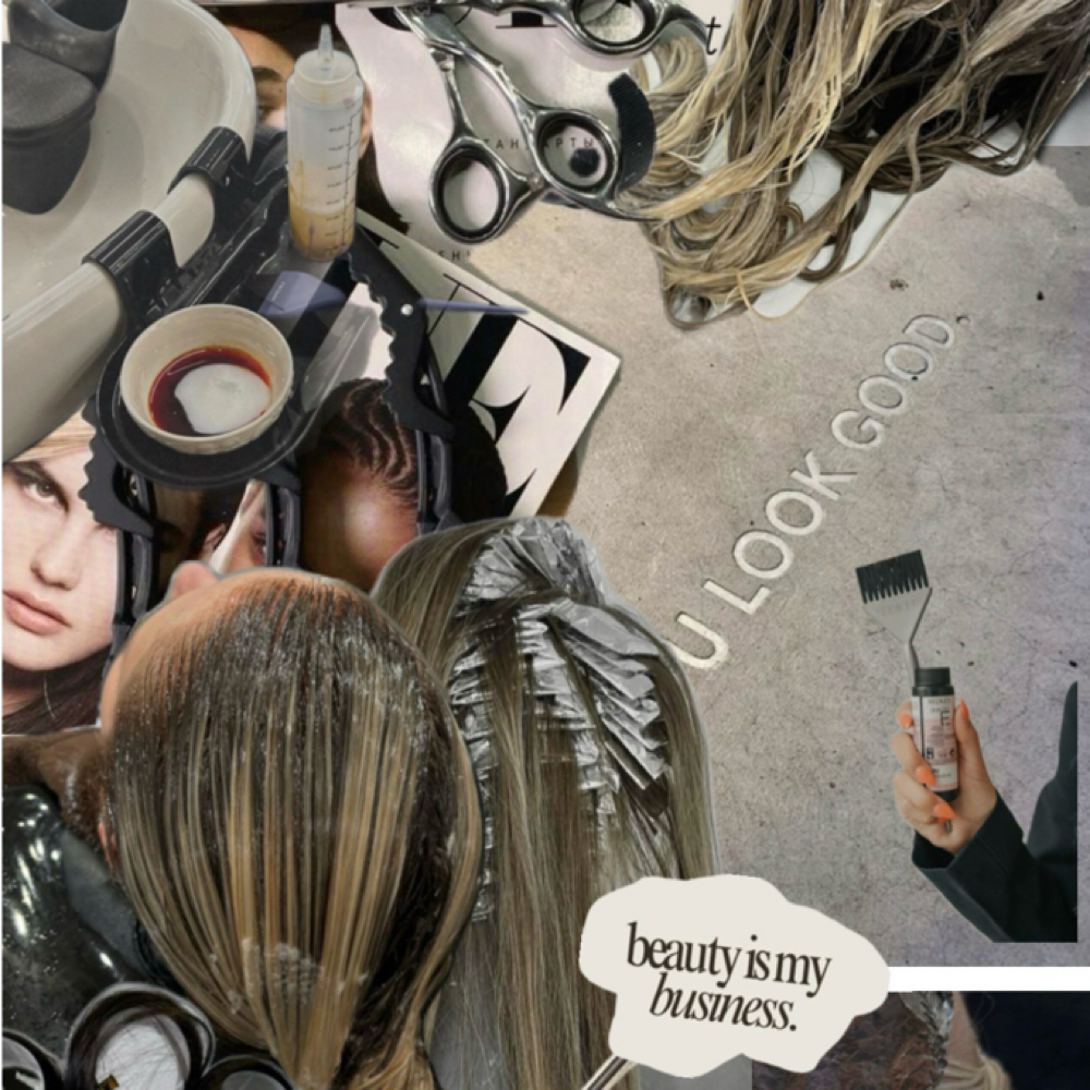 Partial Highlight Touch Up Blowout at Vanessa Matos Hair in Sheffield Village, OH
