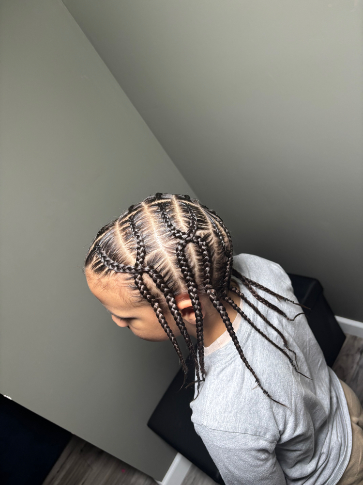Male Kid Braids at Root Revival in Pittsburgh, PA
