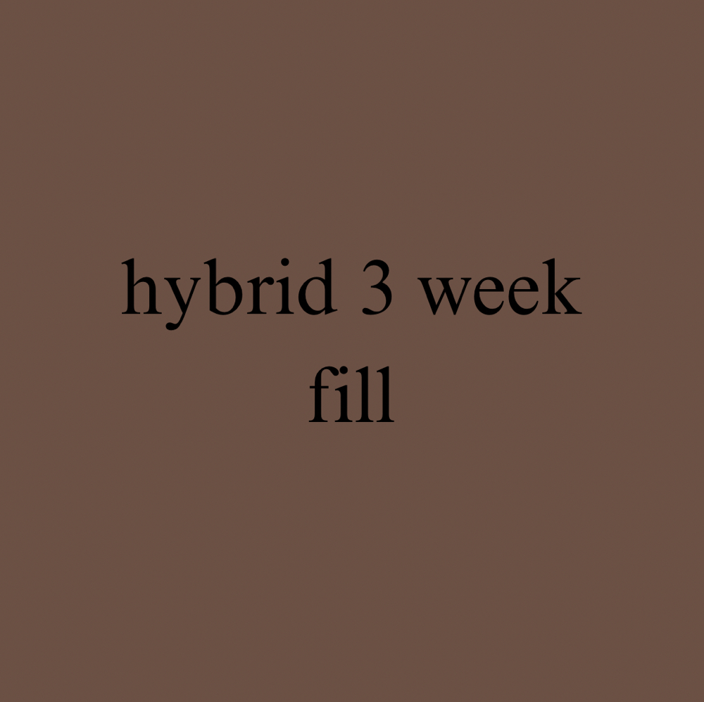 Hybrid 3 Week Fill at Ritual Beauty with Lily in Westbrook, ME