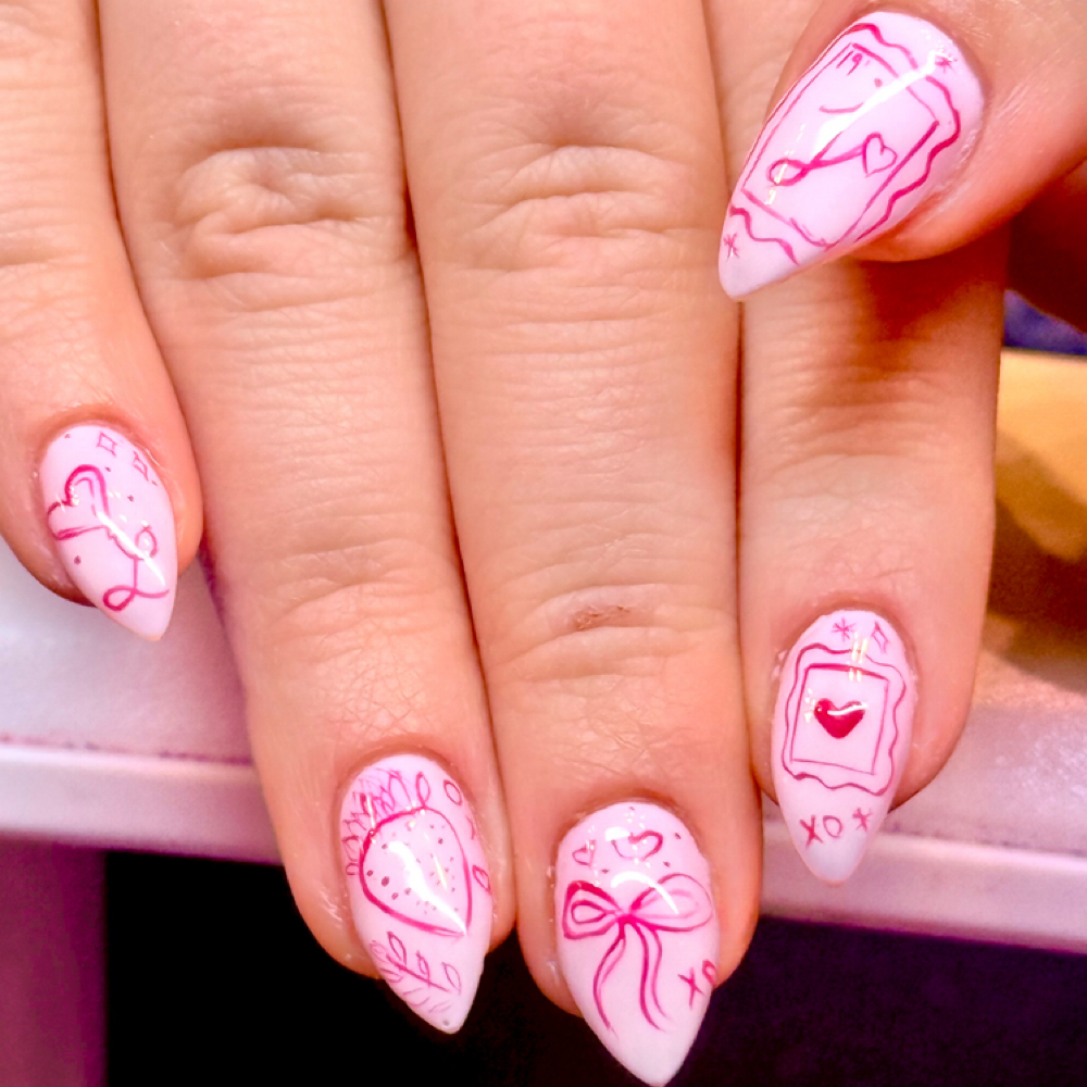 Builder Gel - With Full Design at kylie.nailedit in Cookeville, TN