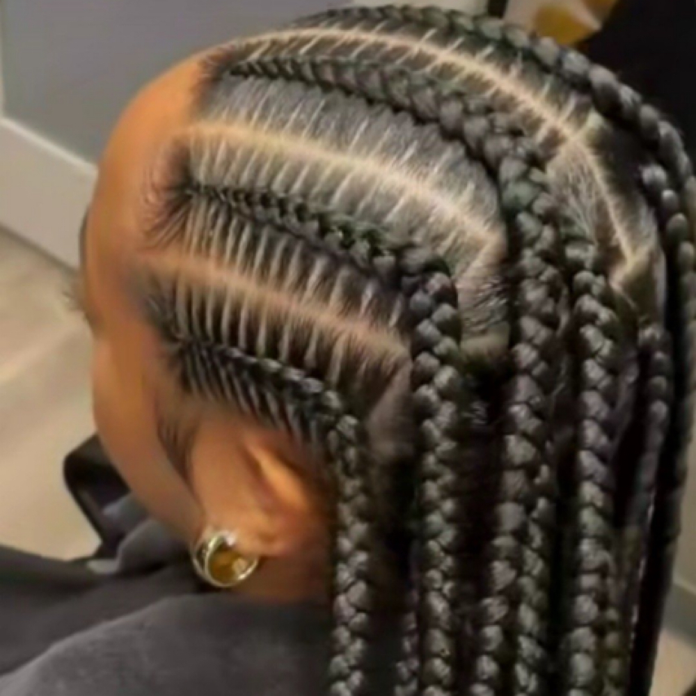 Fulani/Tribal Braids at Hair Bliss in Santa Rosa, CA