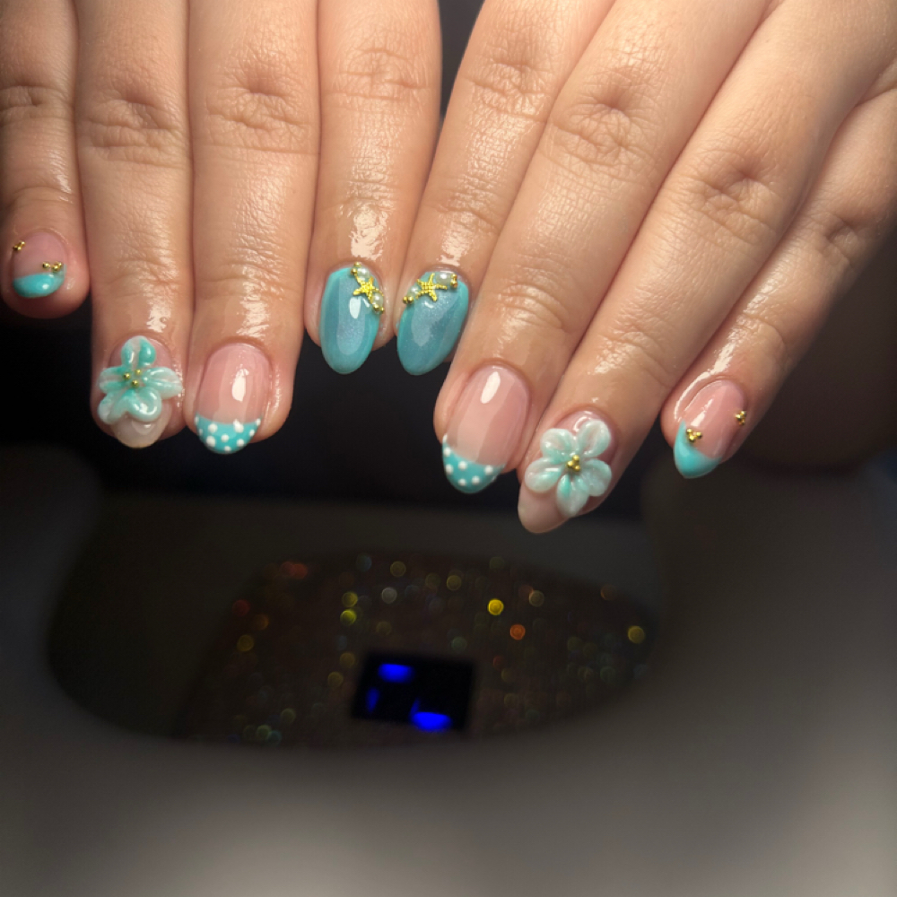Full Nail Art at Yari Nail Tech in Covina, CA
