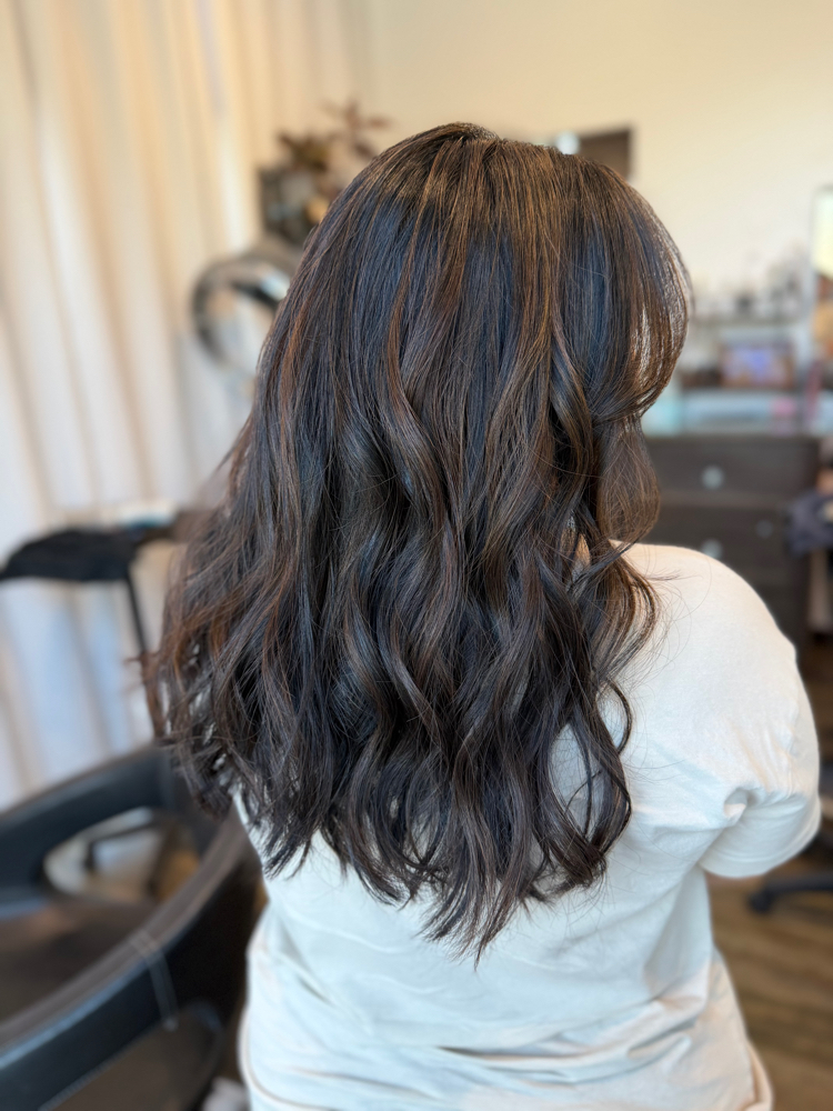 Custom Color at Hairstylist Haylee in Calabasas, CA