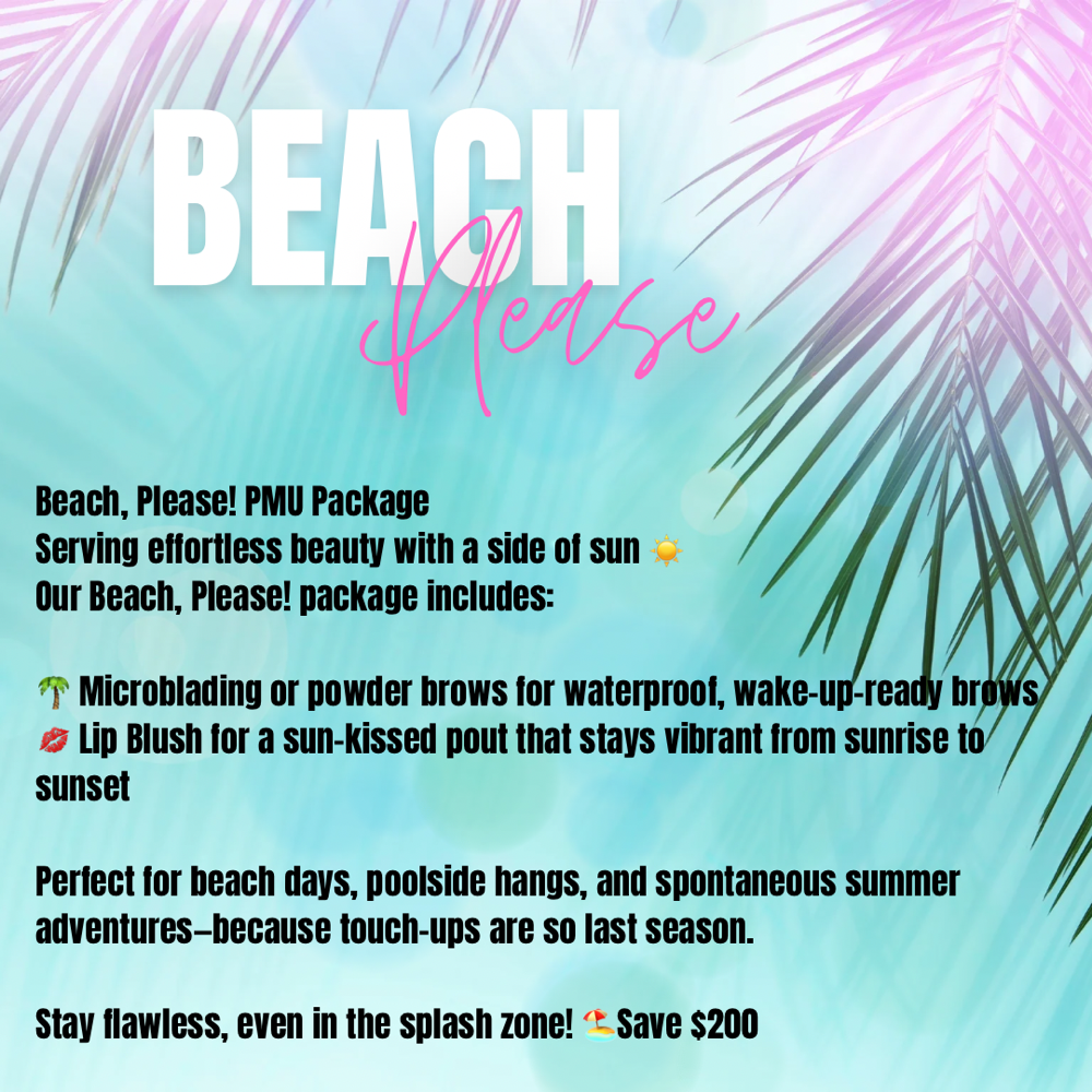 Beach Please Package