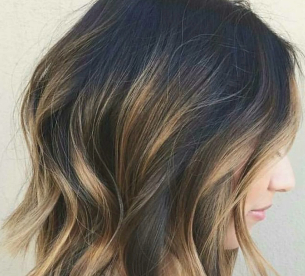 In-between Foil/Balayage