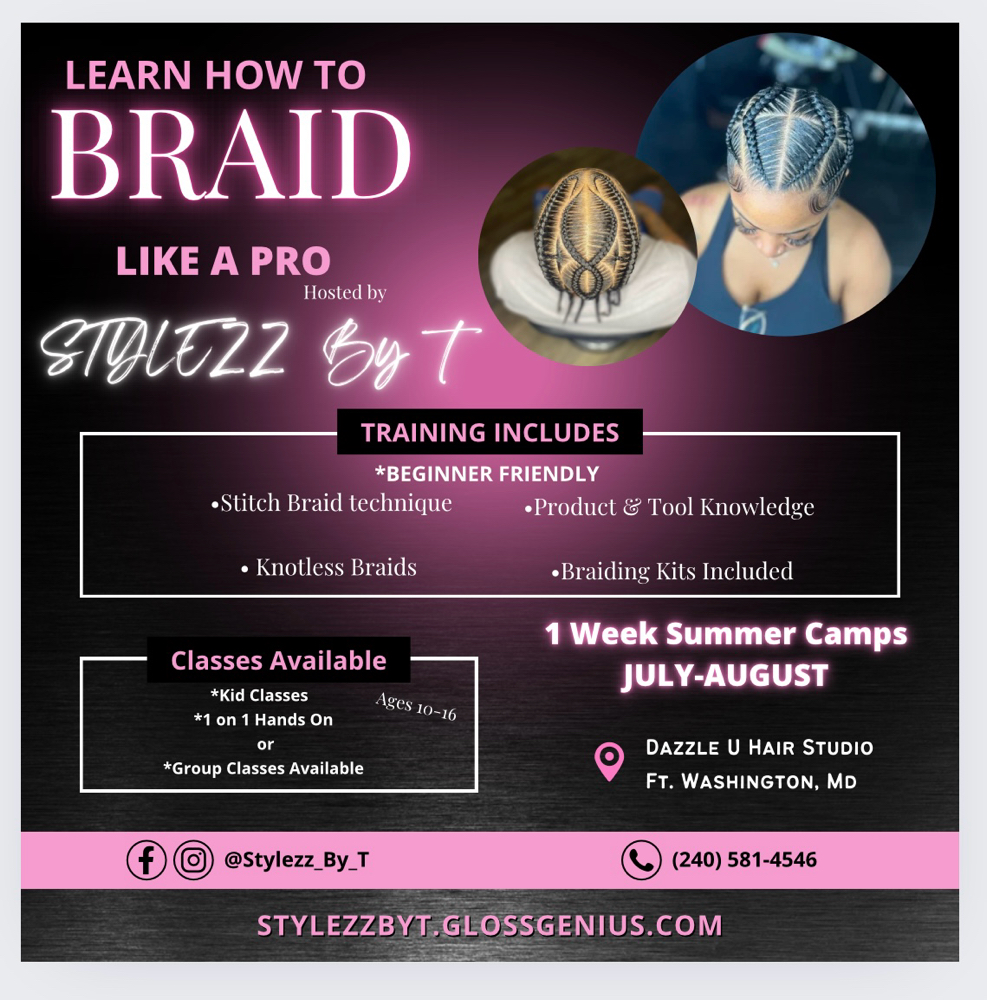 Summer Braiding Camp