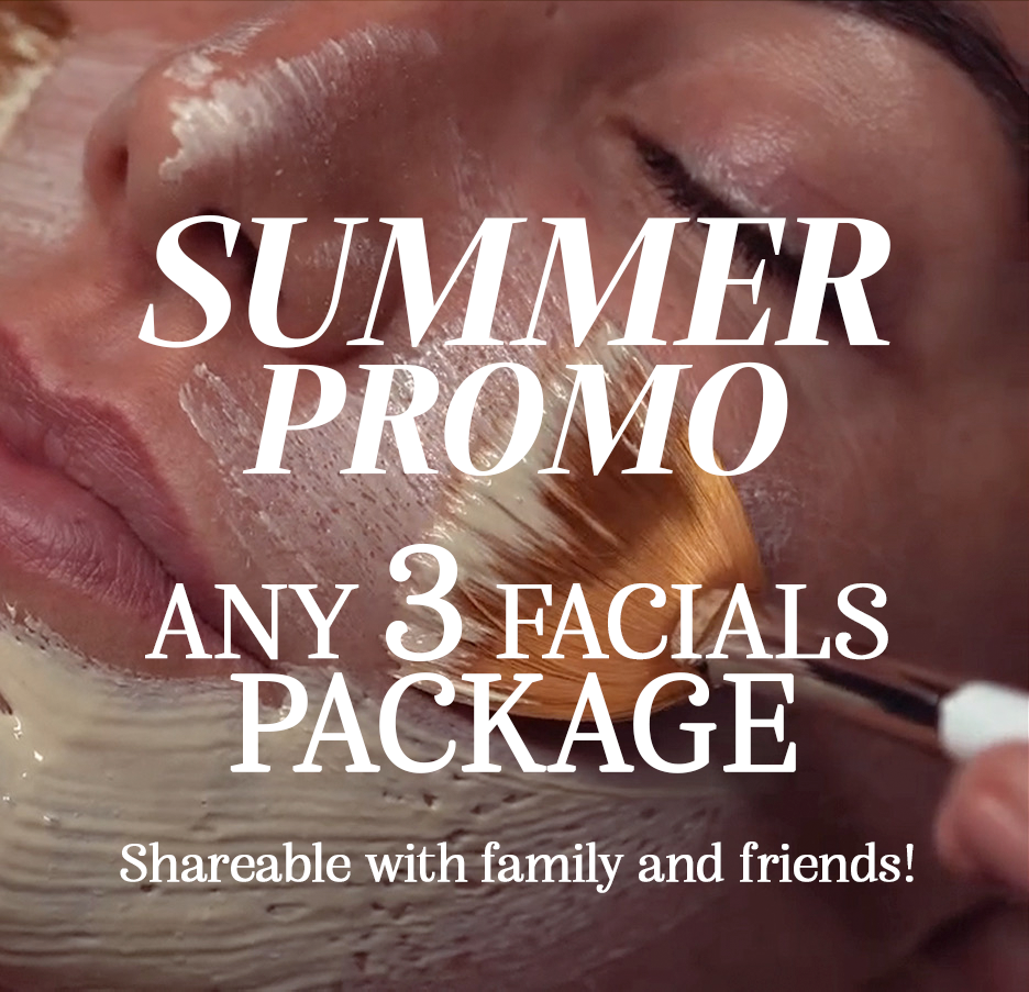 Summer Promo: Any 3 Facials Package