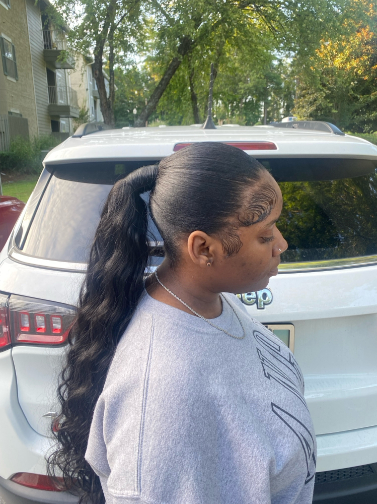 Ponytails at SheDidItByMillz in Fayetteville, GA