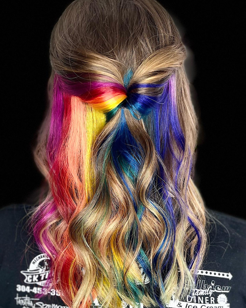 Vivid Colors Or Block Color
