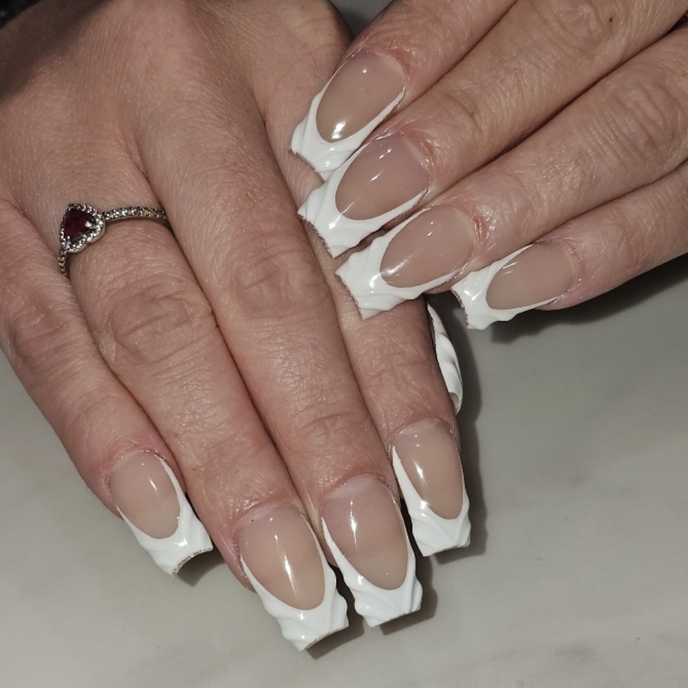 Medium Acrylic Full Set at Nails By Katie in Stallion Springs, CA