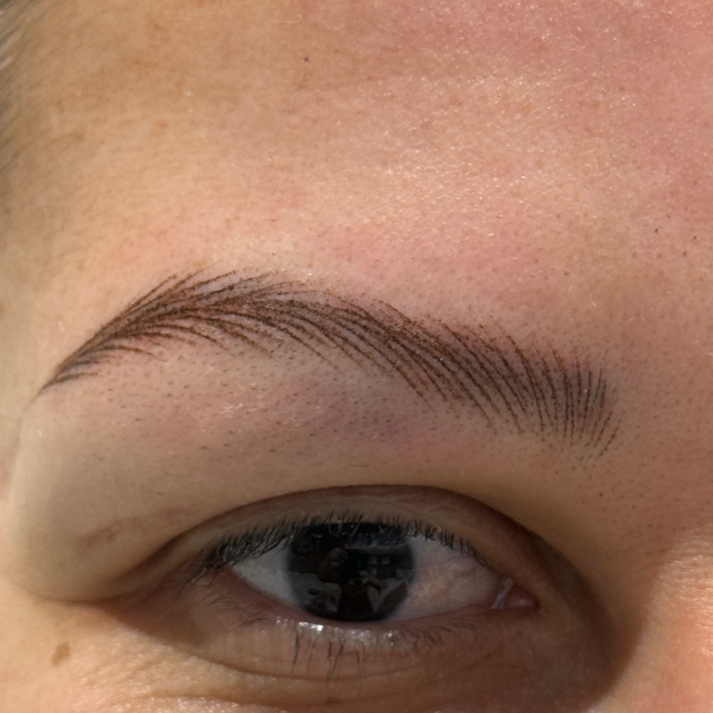 After 1 Year Hairstrokes Touch Up at Jacklyn Beauty and Spa in Lakeland, FL