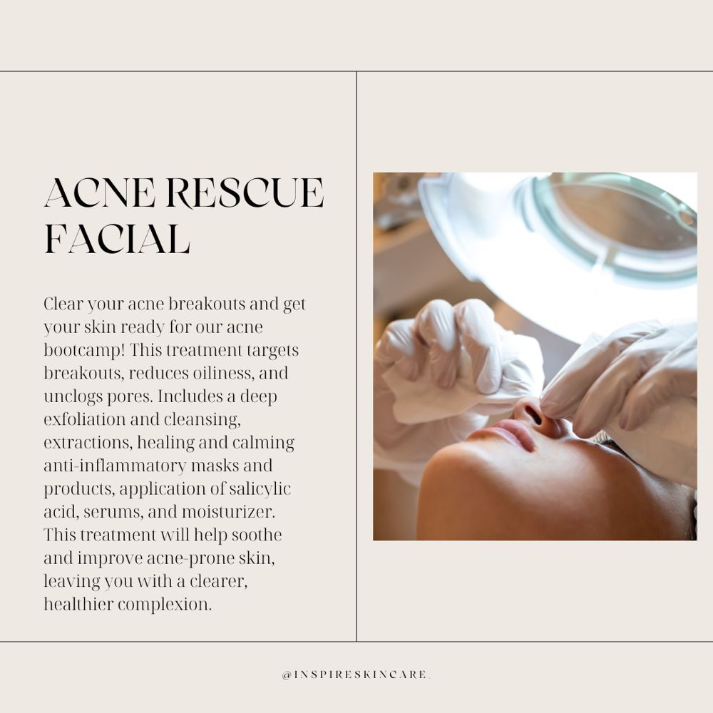 Acne Rescue Facial